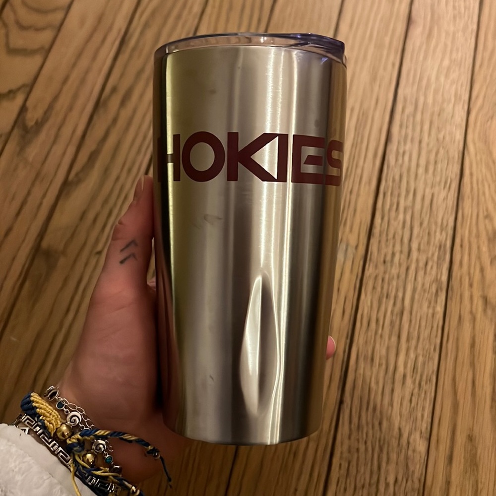 Virginia Tech thermos/travel mug